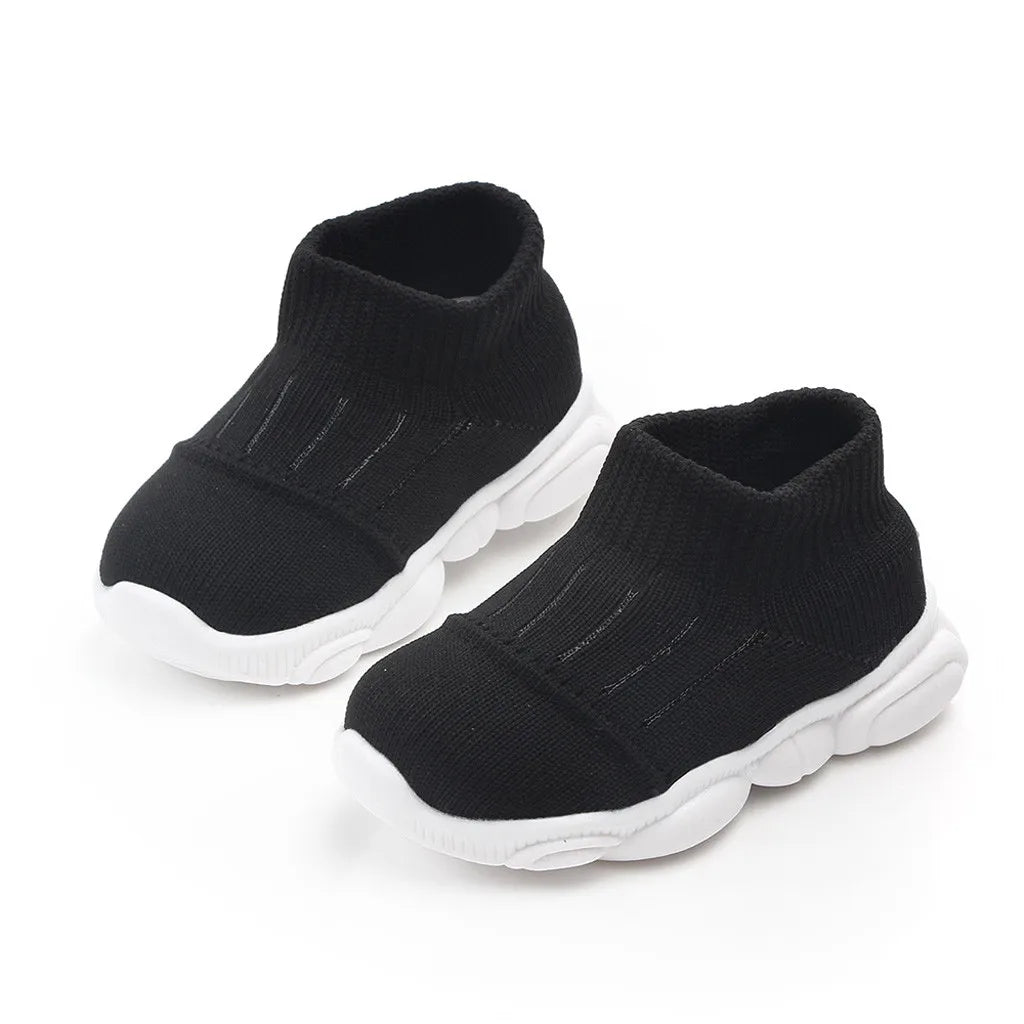 Shoes for Baby Bon Toddler Infant Kids Baby Girls Boys Striped Mesh Breathable Sport Run Sneakers Casual Shoes Jul25